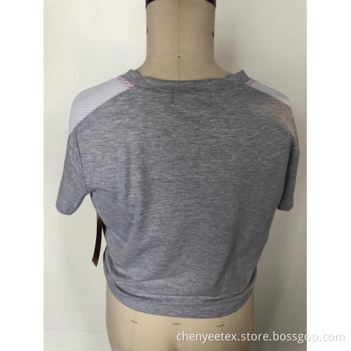 Splicing short digital short sleeve